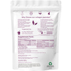 EOCUTE Multi Collagen Peptides Powder Pasture-Raised-Hydrolyzed Protein Peptides (Type l,l,lll,V,X)with HyaluronicAcid, Biotin   Vitamin C,Healthcare Edible Supplement Dietary Fitness Beauty Colagen Nail Hair 2LB