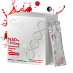 EOCUTE NR1000   NAD+ Berry Flavor Drink Mix  for Skin Aging Support, Energy, and Focus   30 packets