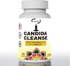 EOCUTE Candida Cleanse   Gut   Colon Support (60 Capsules)   for Men   Women   Anti Yeast Overgrowth   Oregano Leaf, Wormwood, Black Walnut, Caprylic Acid Digestive Nutritional Supplements Edible Dietary Fitness Healthcare Optimum Boost