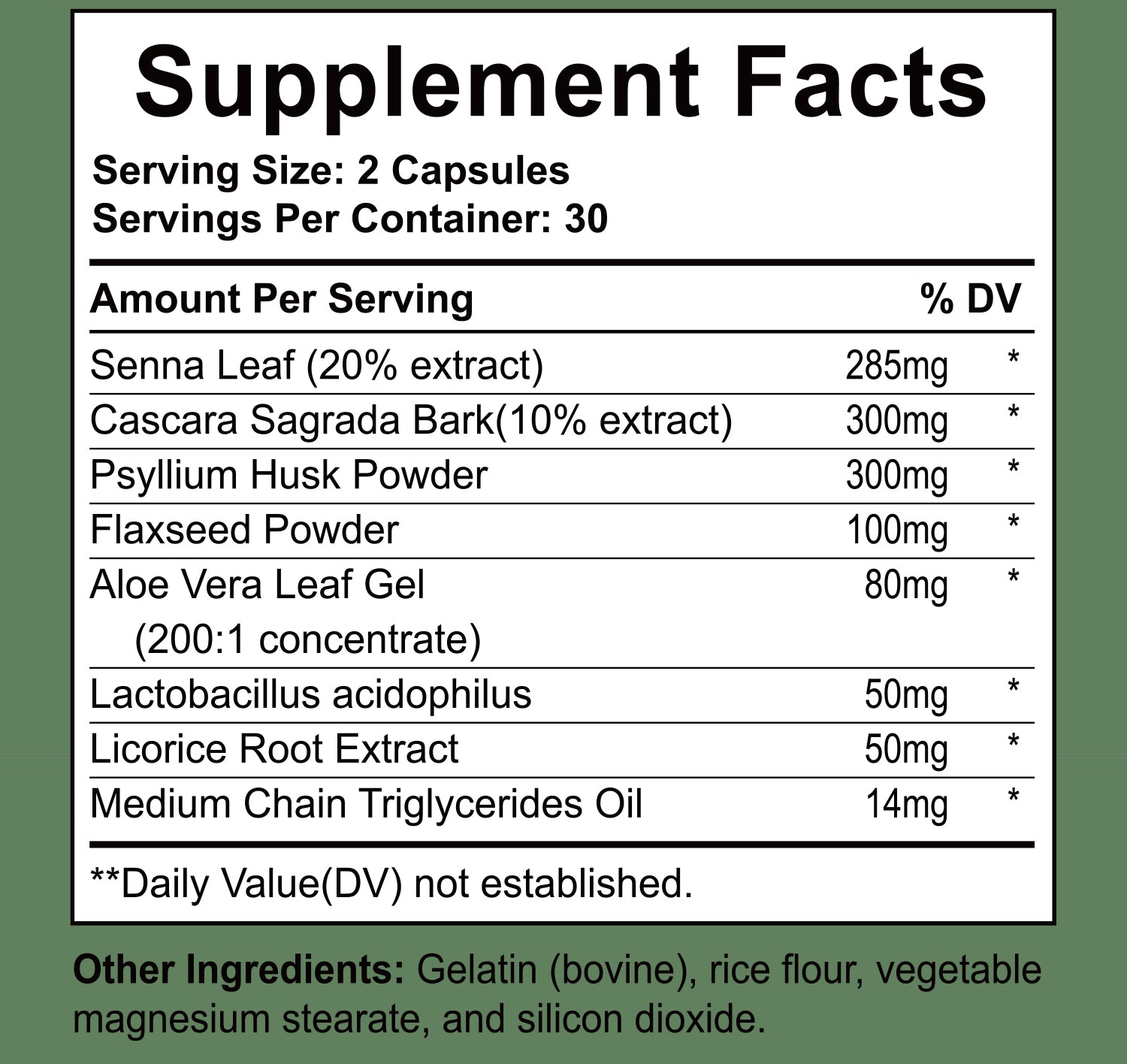 EOCUTE 15 Day Gut Cleanse Detox For Women and Men   Vegan, Non-GMO Ingredients For Waist Loss and Constipation Relief With A 15 Day Cleanse Gut Support Without Cramping, As Seen On TikTok (60 Capsules)
