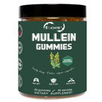 EOCUTE 9 in 1 Mullein Gummies for Lung Cleanse, Extra Strength 10000 MG(10:1 Extract) Mullein Leaf Extract w/Quercetin, Bromelain, Elderberry   Marshmallow for Respiratory, Immune, Vegan,60 Count Vitamins Supplements Edible Dietary Healthcare Fitness