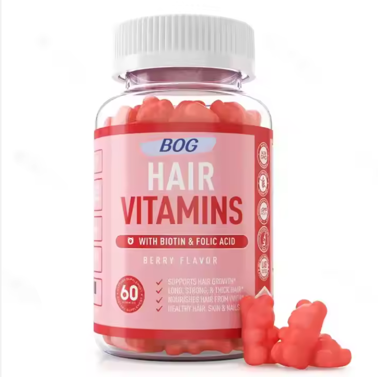 BOG Biotin Gummies forhair, skin, nail VITAMINS