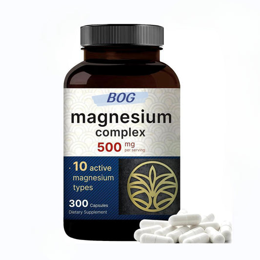 BOG magnesiumcomplex 500 mg per serving