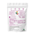 EOCUTE Multi Collagen Peptides Powder Pasture-Raised-Hydrolyzed Protein Peptides (Type l,l,lll,V,X)with HyaluronicAcid, Biotin   Vitamin C,1LB