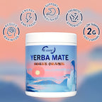 EOCUTE Yerba Mate Powder Minerals   Wellness Supplements Powdered Supplement Drink Mix | Peach Coffee Flavor and Sweet Orange  |  Magic   Instant Drink Powder  | 30 Servings Beverage Drinks