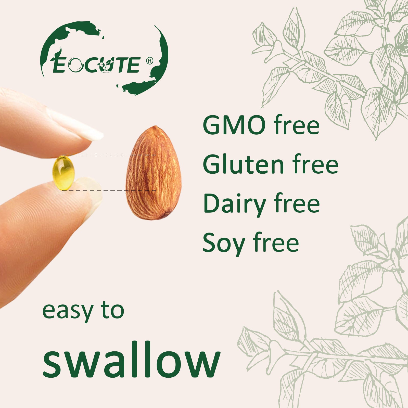 EOCUTE Oil of Oregano Softgels 6000mg Per Serving, 180 Pcs/Pack,2 in 1 Formulated with Black Seed Oil 200mg, 4X Strength Carvacrol   Thymoquinone,Plant Based.