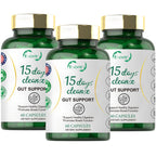 EOCUTE 15 Day Gut Cleanse Detox For Women and Men   Vegan, Non-GMO Ingredients For Waist Loss and Constipation Relief With A 15 Day Cleanse Gut Support Without Cramping, As Seen On TikTok (60 Capsules)