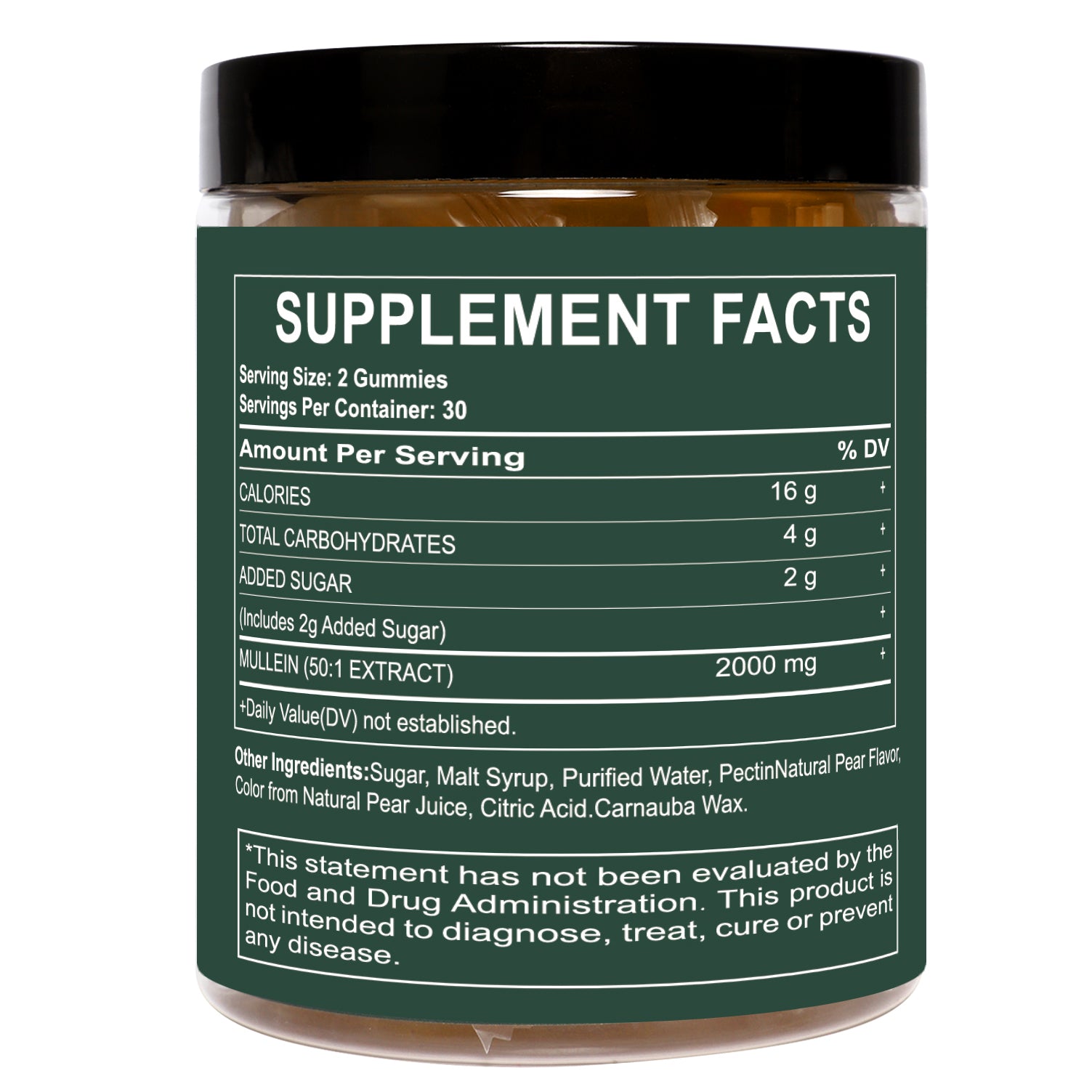 EOCUTE 9 in 1 Mullein Gummies for Lung Cleanse, Extra Strength 10000 MG(10:1 Extract) Mullein Leaf Extract w/Quercetin, Bromelain, Elderberry   Marshmallow for Respiratory, Immune, Vegan,60 Count Vitamins Supplements Edible Dietary Healthcare Fitness