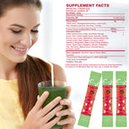 EOCUTE Super Greens Powder to Reduce Bloat, Digenstive Health for Women, Bloating Relief, Gut Health,Skin Care,Support Gut Health, Boost Immunity, Healthy Digestion for Women – Antioxidant Support – Chlorella -30 packets