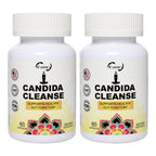 EOCUTE Candida Cleanse   Gut   Colon Support (60 Capsules)   for Men   Women   Anti Yeast Overgrowth   Oregano Leaf, Wormwood, Black Walnut, Caprylic Acid Digestive Nutritional Supplements Edible Dietary Fitness Healthcare Optimum Boost