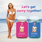 EOCUTE Gummies Combo Pack -TopSupport and Peach Gains Gummies-Workout Aid -Women s Support Supplement-Berry Flavored-Essential Herbs -Multivitamins Dietary Fitness