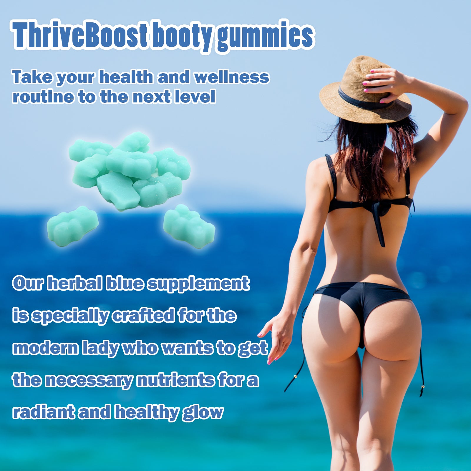 Peach Gains Gummies-Workout Aid -Women s Support Supplement-Berry Flavored-Essential Herbs -Multivitamins Dietary Fitness