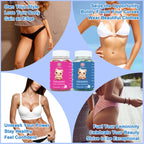 EOCUTE Gummies Combo Pack -TopSupport and Peach Gains Gummies-Workout Aid -Women s Support Supplement-Berry Flavored-Essential Herbs -Multivitamins Dietary Fitness