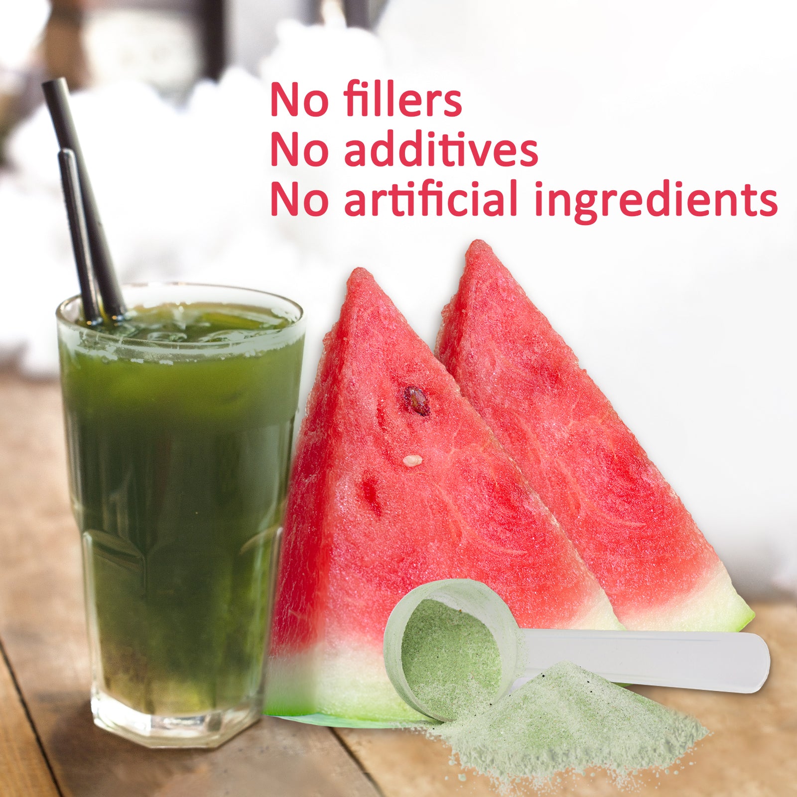 EOCUTE Super Greens Powder to Reduce Bloat, Digenstive Health for Women, Bloating Relief, Gut Health,Skin Care,Support Gut Health, Boost Immunity, Healthy Digestion for Women   Antioxidant Support    Chlorella   Watermelon Slush, Dietary Supplement